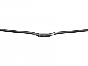 Ghidon REVERSE HANDLEBAR Seismic 810 Carbon 31,8mm/25mm negru mat - alb