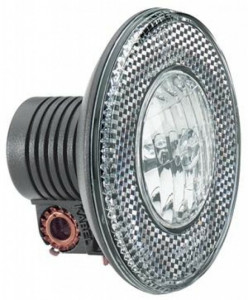 halogen headlight b&m Lumotec N2 round, for hub dynamo type II