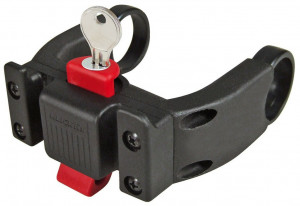 handlebar adapter E Klickfix lockable black, komb.w. E-Bike Displays
