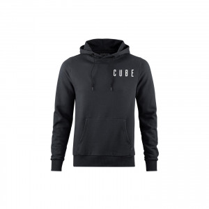 Hanorac CUBE Organic Hoodie Fichtelmountains black