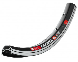 Janta DT Swiss 535 700C 28" black 622-19 VL 6,5mm 36H, simply eyed