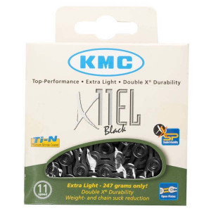 Lant KMC „X 11 EL” negru 118 zale ”BlackTech”