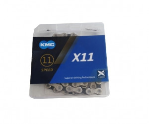 Lant KMC X11, 1/2\ x11/128\ , 114 L, connector link, 11 viteze