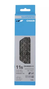 Lanț Shimano CN-HG601-11 138 Zale 11 Viteze Compatibil Road/MTB/E-Bike Incl. Quick Link SM-CN900-11 Ambalat Ind.