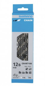 Lant Shimano M 7100, 126 links, 12 viteze