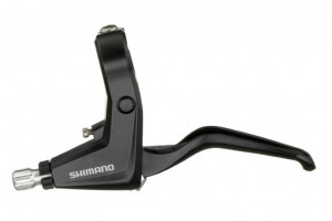 Maneta de frana Shimano Alivio BL-T4010, stanga, 3 degete, negru
