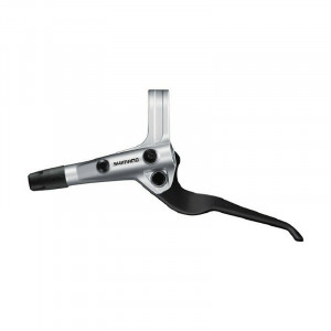 Maneta de frana Shimano BL-MT402-3A, stanga, hidraulica, argintiu