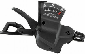 Maneta de schimbator Shimano SL-M5130-R, Deore, dreapta 10 vit., rapidfire plus cablu 2050mm