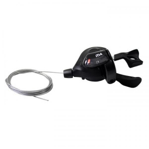 Manete schimbator Sunrace DLM400 Trigger 3x7 vit negre