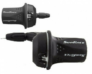 Manete schimbator Sunrace TSM21, Revo Shifter, 3 (Friction) x5 vit. AM