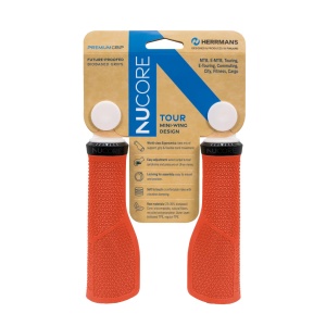 Mansoane Herrmans Nucore Tour Peak 130mm, Diametru 22mm, Lava DD47 BL+BR