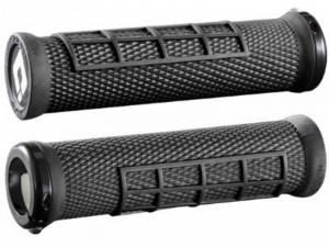 Mansoane ODI MTB Elite Flow Lock-On 2.1, 130 mm, negre