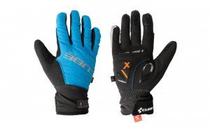 Manusi Cube Natural Fit X-Shell negru/albastru
