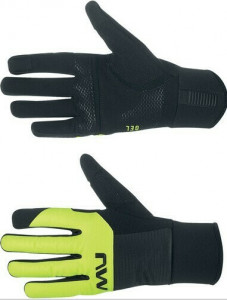 Manusi Northwave winter FAST GEL long, black/yellow fluo