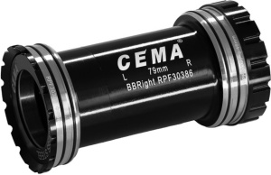 Monobloc CEMA BBright46 Interlock, BB30/PF30, Ceramic, 30 mm