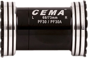 Monobloc CEMA PF30 Interlock, SRAM DUB, SG3 Ceramic COATED, 28.99 mm, Negru