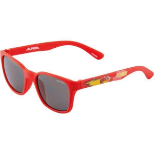 Ochelari De Soare Copii ALPINA, Mitzo II Disney Cars, Rosu/Negru