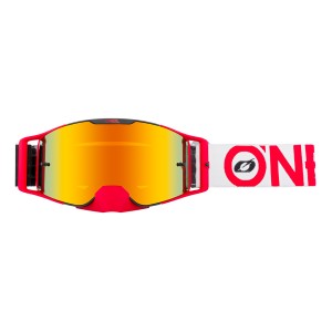Ochelari O'Neal B-30 Goggle Bold Black/Red - Radium Red