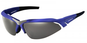 Ochelari Shimano CE-S60R albastru briliant lentile albastru fumuriu oglinda + lentile transparente