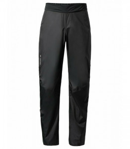 Pantaloni bicicleta pentru ploaie Vaude Kuro Black