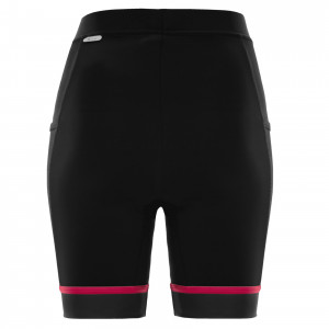 Pantaloni scurti alergare FUNKIER Marsala - Negru/Roz
