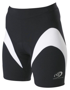 Pantaloni scurti Shimano indoor femei negru/alb