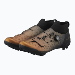 Pantofi Ciclism Shimano, Off-Road/Gravel/Adventure SH-RX801R, Bărbați, Portocaliu Metalic