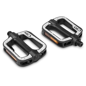 Pedale CITY ANTYSLIP, Negru