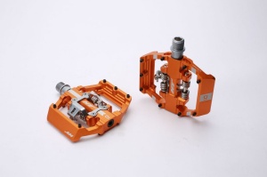 Pedale Duble HT D1 Orange