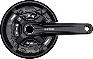Pedalier Shimano Altus FC-MT210-3 9v 40/30/22t.,170mm, black, CG, fixed