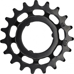 Pinion KMC pentru Shimano Cr-Mo Negru 17T 1/8
