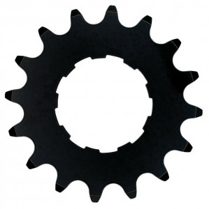 Pinion spate eBike KMC pentru Enviolo 1/2" X 3/32", 16 T, negru