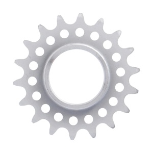 Pinion XLC single speed sprocket 1 1/8", 18t, matt chrome