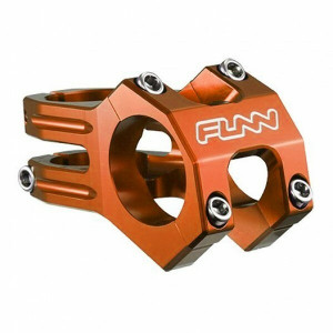 Pipa Funn Funnduro, Full CNC, 31,8mm, 45mm, ridicare 0, 1-1/8, portocalie