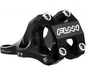 Pipa Funn RSX Light mont.directa R.S.Boxxer 31,8mm ridicare+20 ajustabila 45mm&50mm negru anodizat