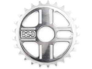 Placa pedalier BSD Tbt SPROCKET 25T silver