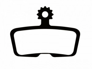 Placute frana Ashima AD0705, semi-metalice, compatibile Avid Code R