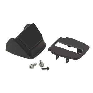 Plastic housing kit for lock, incl. top and bottom cover, 1 x thread forming screw 3.5x12 and 2 x socket screws M5x12