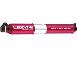 Pompa de mana Lezyne CNC Pressure Drive Medium, rosu