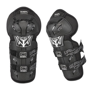 Protectii genunchi O'NEAL PRO III Carbon Look, Negru