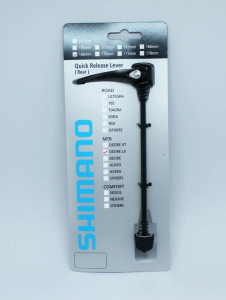 Quick Release SHIMANO FH-T670 Complet 168mm 6-5/8" Negru