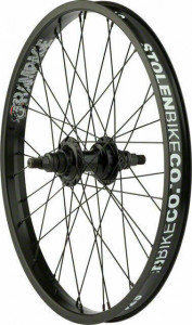 Roata BMX Spate Stolen 20" Rampage RHD 9T, Neagra, 14mm