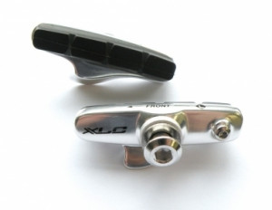 Saboti de frana XLC Road BS-R02, 4 buc, 55mm, black-silver