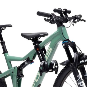 Scaun pentru copii si ghidon SHOTGUN MTB, pe cadru