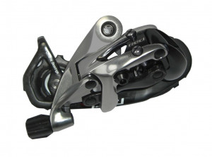 Schimbator spate Red 11V, max.32T, grey, medium long cage