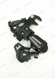 Schimbator spate Shimano Tourney RD-FT35A, 6/7pinioane, super short cage, prindere pe ax, negru (ARDFT35AB) Bulk (RS)