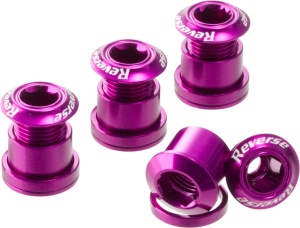 Set 4 suruburi angrenaj Reverse Chainring Bolt, Mov