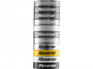 Set coliere mansoane REVERSE LOCK ON 2 buc galben