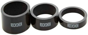 Set Distanțiere RockShox pentru Headset, UD Carbon – (2 x 5 mm, 1 x 10 mm, 1 x 15 mm)