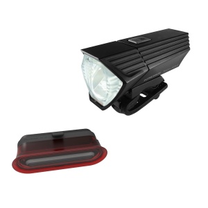 Set Lumini Fata/Spate KROSS MOVE, Negru